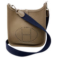 Load image into Gallery viewer, Hermes Taupe Evelyne TPM 16 Leather Handbag
