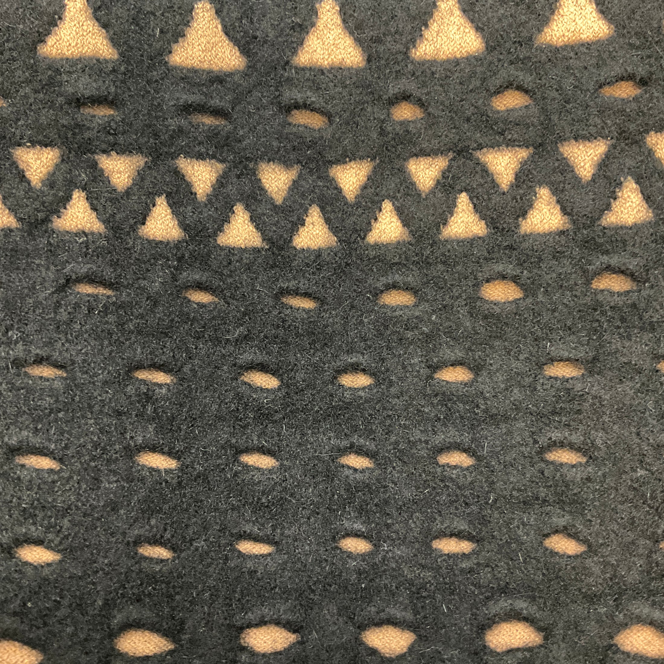 Alaia Black / Nude Sleeveless Knit Cocktail Dress