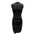 Load image into Gallery viewer, Alaia Black / Nude Sleeveless Knit Cocktail Dress
