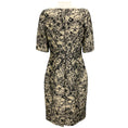 Load image into Gallery viewer, Lela Rose Gold / Black Jacquard Cocktail Dress
