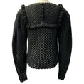 Load image into Gallery viewer, Ulla Johnson Black Crochet Hand Knit Alda Sweater
