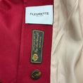 Load image into Gallery viewer, Fleurette Red Wool Belted Coat with Tibetan Lamb Collar
