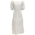 Load image into Gallery viewer, Veronica Beard White Eyelet Cali Dress
