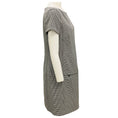 Load image into Gallery viewer, Ralph Lauren Black Label Black / White Houndstooth Wool Dress
