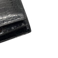 Load image into Gallery viewer, Hermes Rare Vintage Black Crocodile Skin Leather Lido Shoulder Bag
