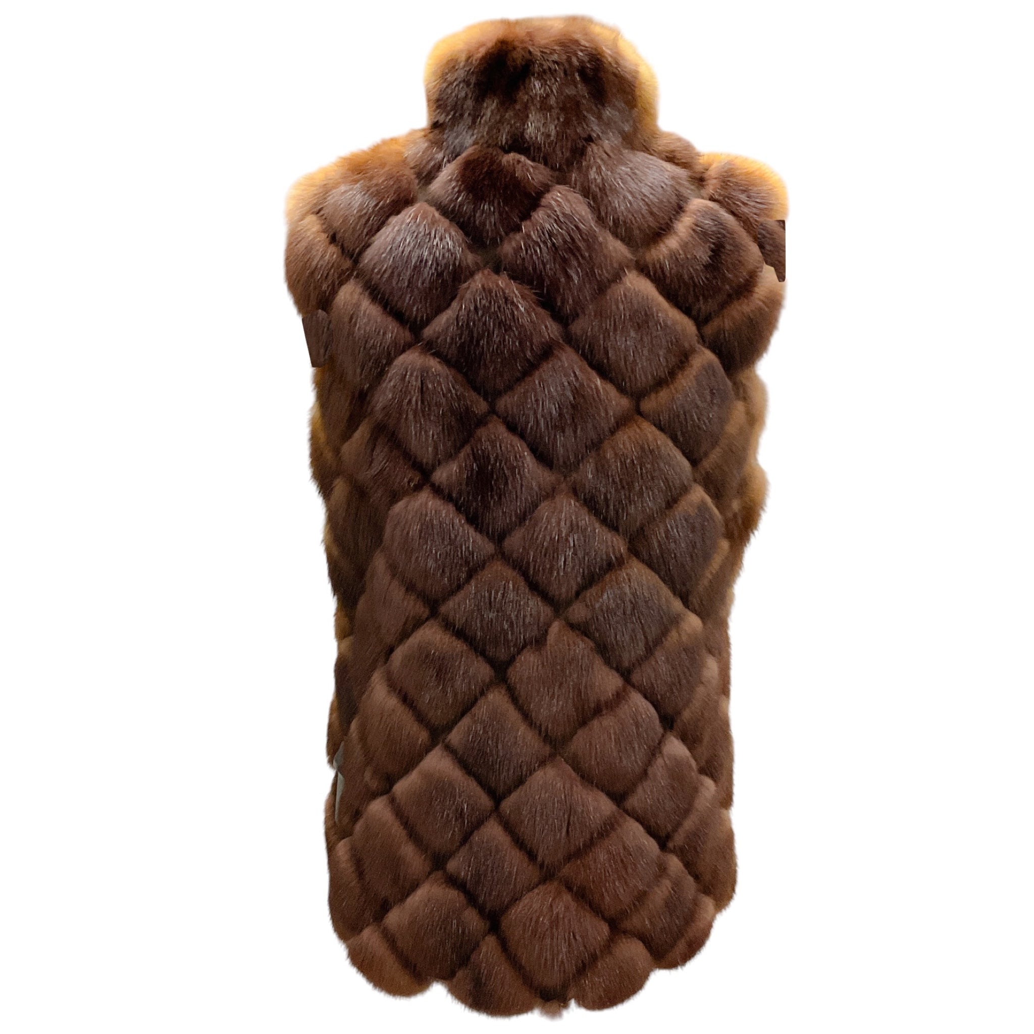 Michael Kors Brown Sable Fur Vest