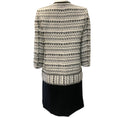 Load image into Gallery viewer, Oscar de la Renta Black / White Tweed Coat
