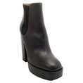 Load image into Gallery viewer, Laurence Dacade Black Leather Rosa Platform Boots
