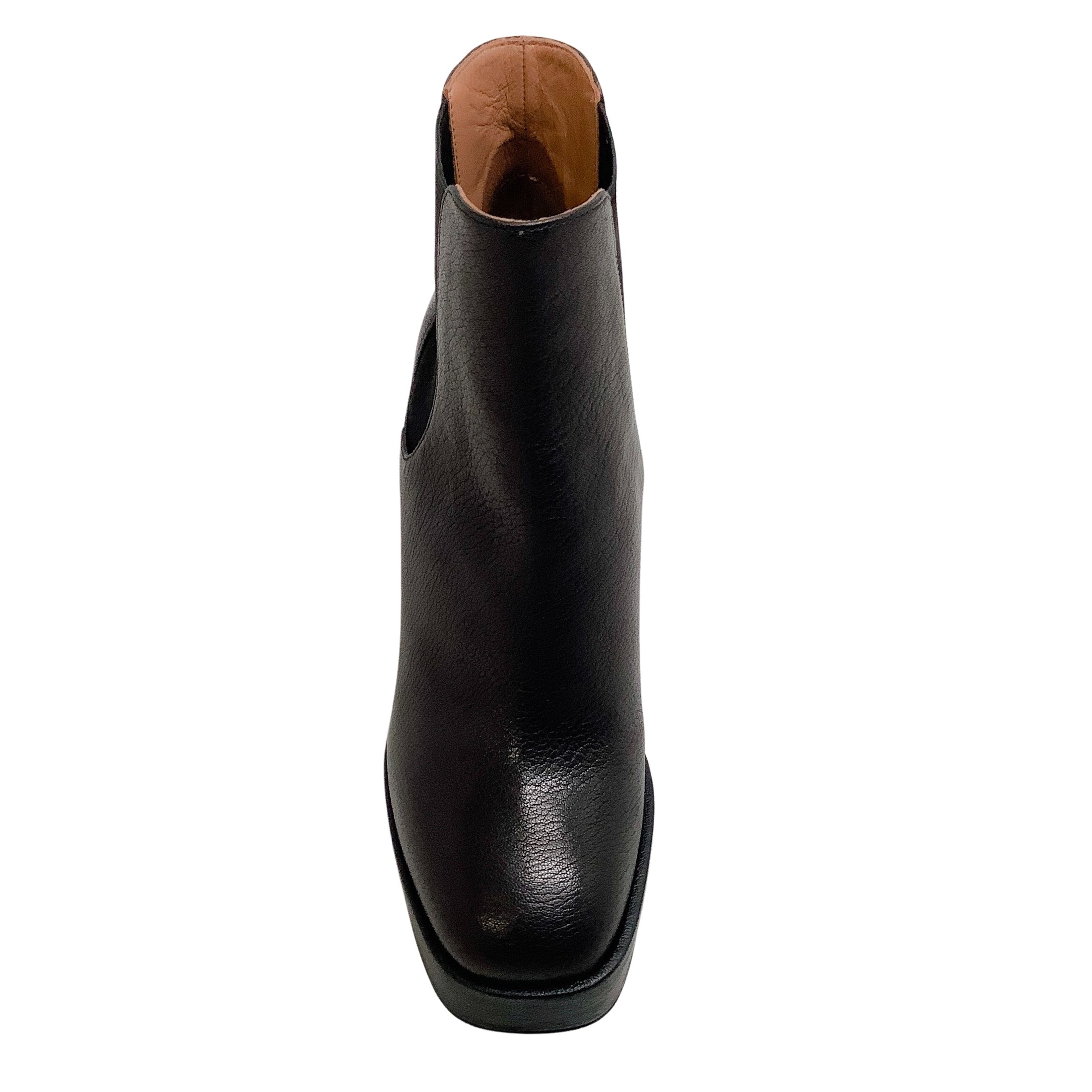 Laurence Dacade Black Leather Rosa Platform Boots