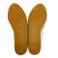 Load image into Gallery viewer, Gucci Ivory Leather Logo Guccisima Espadrilles
