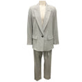 Load image into Gallery viewer, Peserico Grey Shimmer Wool Jacket and Pants Suit Set
