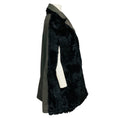 Load image into Gallery viewer, Marni Olive Green / Black Goat Fur and Wool Cape

