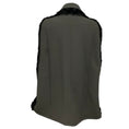 Load image into Gallery viewer, Marni Olive Green / Black Goat Fur and Wool Cape
