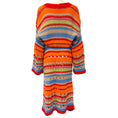 Load image into Gallery viewer, Etro Multi Striped Wool Long Cardigan Sweater with Belt
