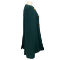 Load image into Gallery viewer, Chloe Lightless Green Wool and Mohair Cape
