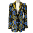Load image into Gallery viewer, alice + olivia Regal Romance Sapphire Breann Blazer

