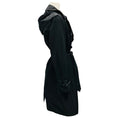 Load image into Gallery viewer, Burberry Black Kensington Taffeta Trench Coat

