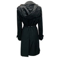 Load image into Gallery viewer, Burberry Black Kensington Taffeta Trench Coat
