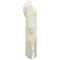 Load image into Gallery viewer, Iro Ivory Eolla Open Back Ruffled Jacquard Midi Dress
