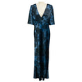Load image into Gallery viewer, Sachin & Babi Blue Deep Ocean Bouquet Mae Gown
