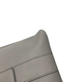 Load image into Gallery viewer, Salvatore Ferragamo Light Grey Leather Sookie Double Top Handle Tote Bag
