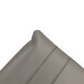 Load image into Gallery viewer, Salvatore Ferragamo Light Grey Leather Sookie Double Top Handle Tote Bag
