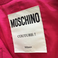 Load image into Gallery viewer, Moschino Couture Hot Pink 2018 Wool Moto Jacket Dress

