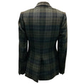 Load image into Gallery viewer, Kiton Green / Black Plaid Silk Lined Cashmere Blazer
