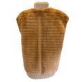 Load image into Gallery viewer, Lafayette 148 New York Tan Full Zip Mink Fur Vest
