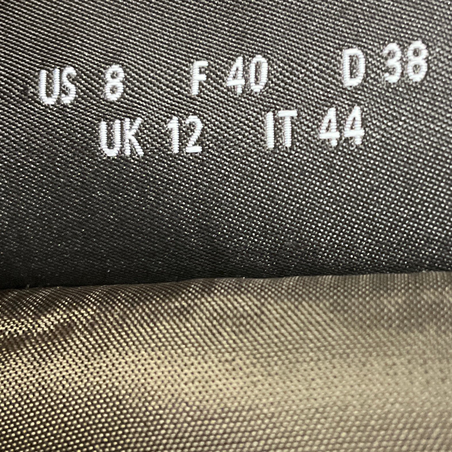 Akris Dark Brown Layered Wool Skirt