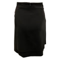 Load image into Gallery viewer, Akris Dark Brown Layered Wool Skirt

