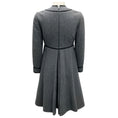 Load image into Gallery viewer, Geoffrey Beene Vintage Grey Flared Wool Dress
