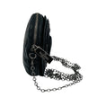 Load image into Gallery viewer, Valentino Black Rosette Leather Crossbody Mini Bag
