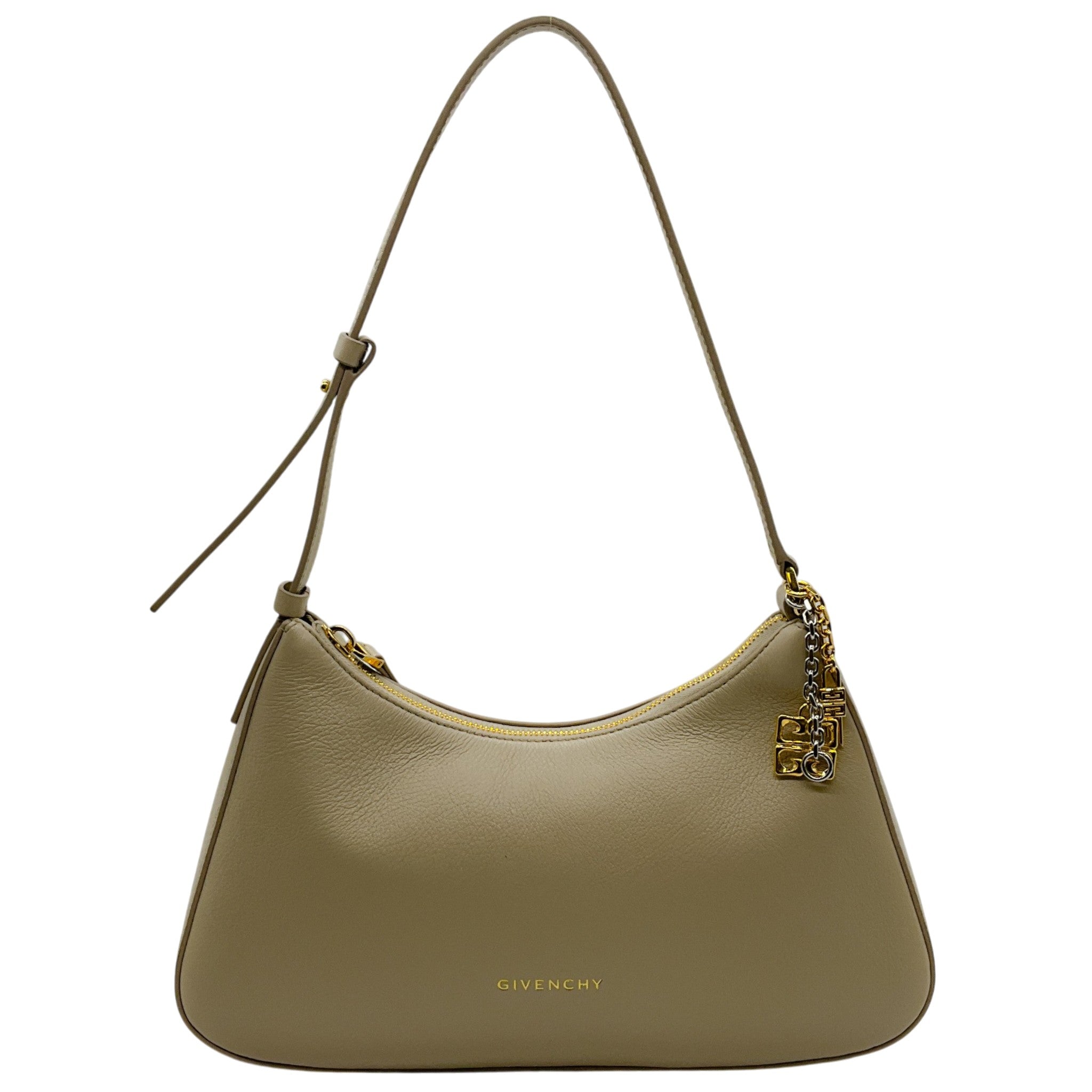 Givenchy Beige Leather Lucky Lock Shoulder Bag
