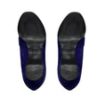 Load image into Gallery viewer, Tod's Purple / Gold Buckle Suede Loafers Flats
