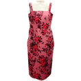Load image into Gallery viewer, Emilia Wickstead Pink Floral Jacquard Cocktail Dress
