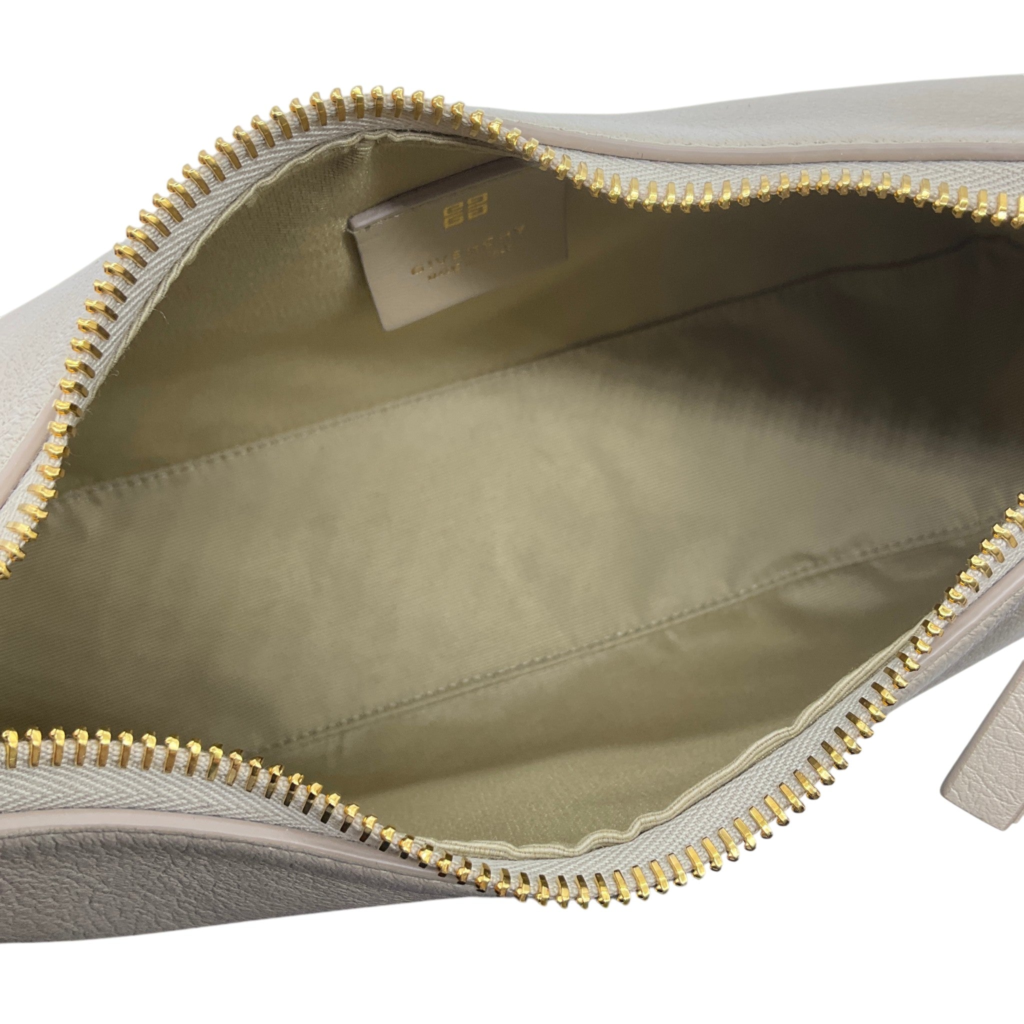 Givenchy Beige Leather Lucky Lock Shoulder Bag