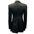 Load image into Gallery viewer, Lafayette 148 New York Black Satin Blazer

