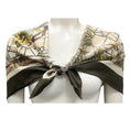Load image into Gallery viewer, Hermes Brown / Ivory Multi Grand Vent Square Silk Twill Scarf
