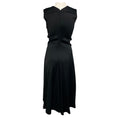 Load image into Gallery viewer, Proenza Schouler Black Ella Satin Midi Dress
