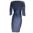 Load image into Gallery viewer, Chiara Boni Blue Multi Francesca Print Ruched Nylon Dress
