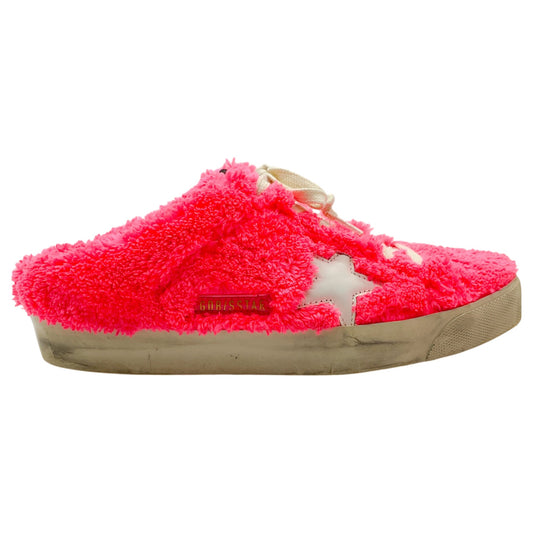 Golden Goose Deluxe Brand Hot Pink Sabot Superstar Sneaker Mules