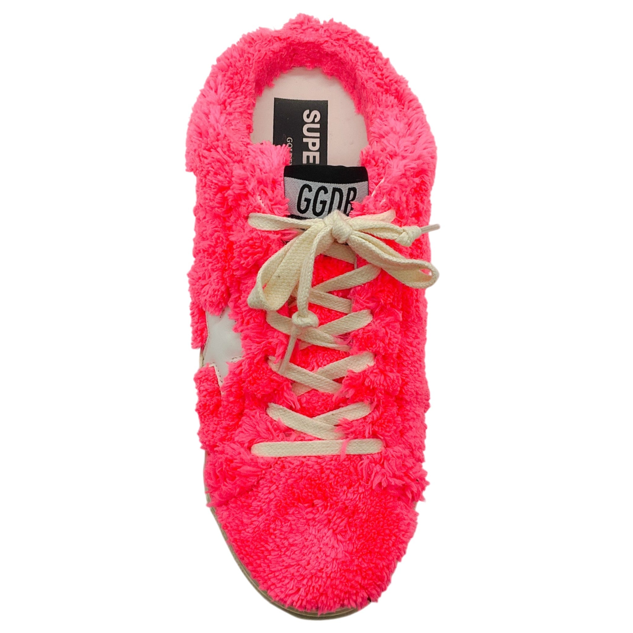 Golden Goose Deluxe Brand Hot Pink Sabot Superstar Sneaker Mules