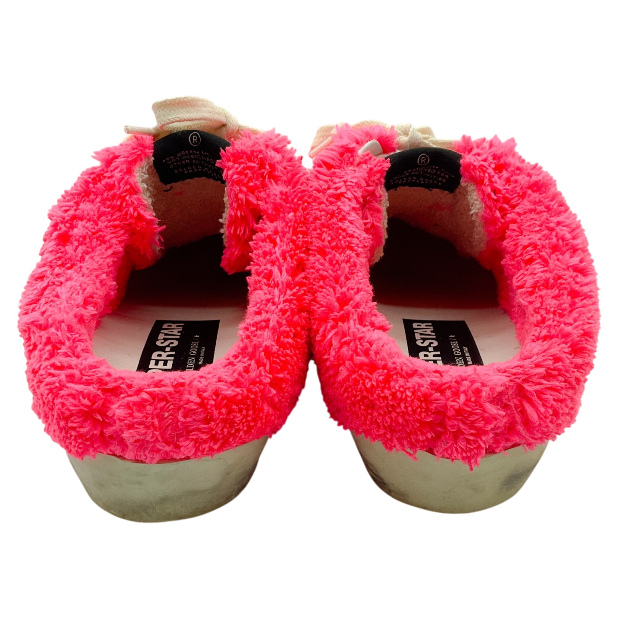 Golden Goose Deluxe Brand Hot Pink Sabot Superstar Sneaker Mules