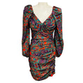 Load image into Gallery viewer, Veronica Beard Flame Red Multi Bellino Dress
