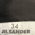 Load image into Gallery viewer, Jil Sander Black / Silver Embellished Detail Leather Skirt
