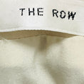 Load image into Gallery viewer, The Row Beige Sleeveless V-Neck Fitted Stretch Lambskin Leather Midi Dress
