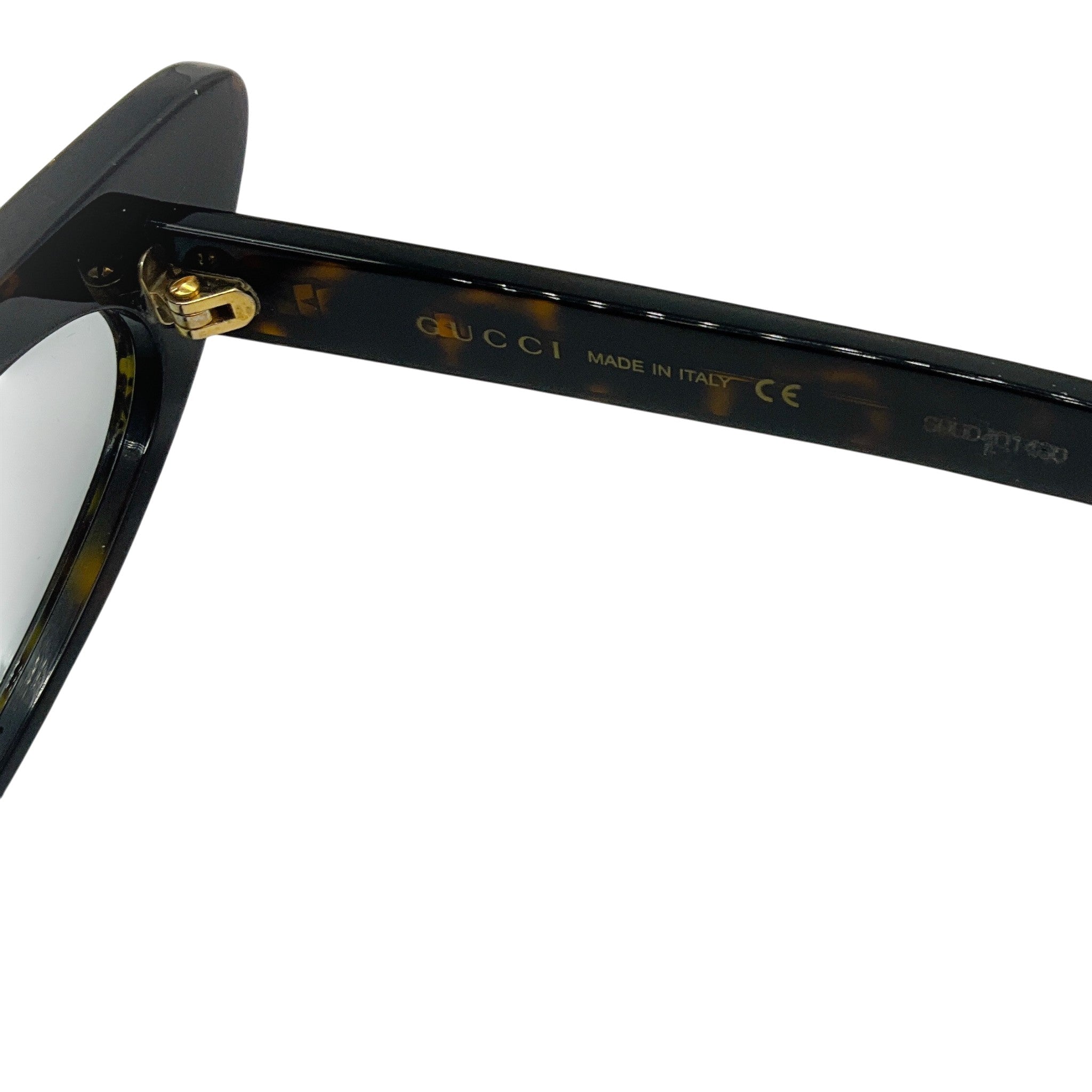 Gucci Brown Tortoise Hollywood Forever Cat Eye Sunglasses
