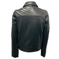 Load image into Gallery viewer, SPRWMN Black Full Zip Leather Biker Jacket
