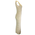Load image into Gallery viewer, Brunello Cucinelli Beige Silk Lined Knit Maxi Dress
